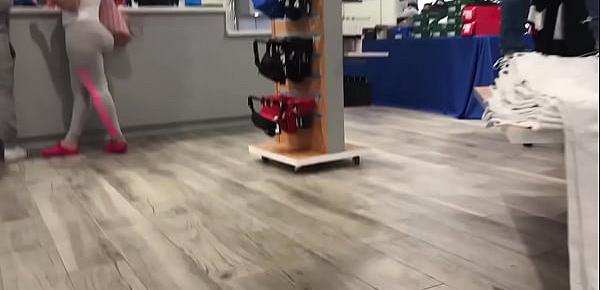  Thick Latina Shopping for Shoes With Phat Booty